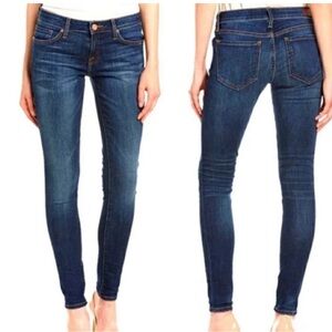 Joie Mid Rise Skinny Dark Blue Jeans Size 29